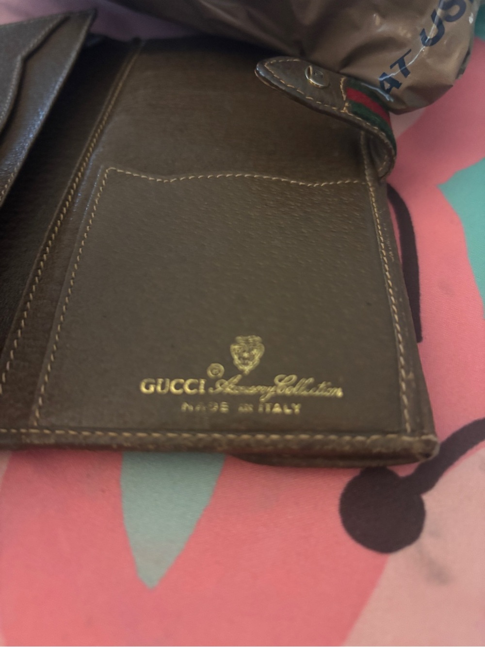 Authentic Vintage Gucci Brown Monogram Accessory Collection Wallet - Picture 4 of 15